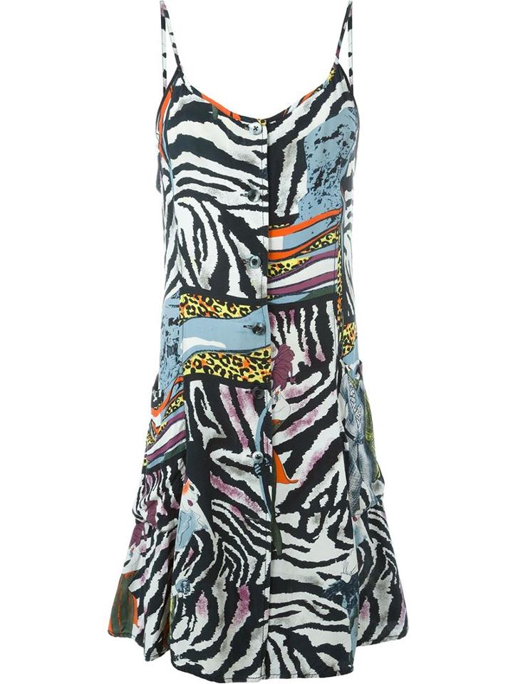 Jean Paul Gaultier Vintage Mixed Animal Print Dress