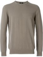 Fay Classic Jumper, Men's, Size: 56, Grey, Cotton