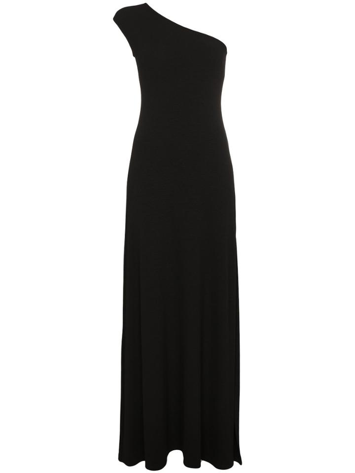 Beaufille One Shoulder Maxi Dress - Black