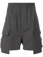 Rick Owens Cargo Pocket Shorts - Grey