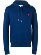 Ami Alexandre Mattiussi Ami De Caur Hoodie - Blue