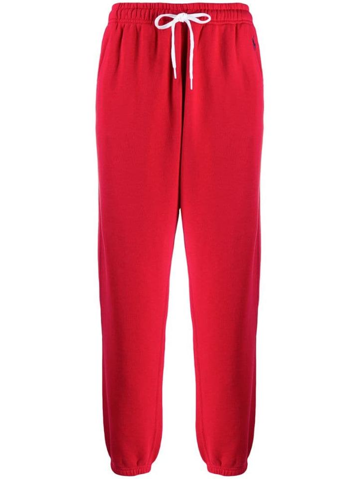 Polo Ralph Lauren Drawstring Waist Trousers - Red