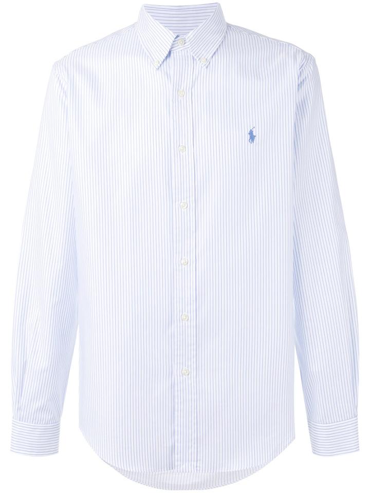 Polo Ralph Lauren Button-up Shirt, Men's, Size: Large, White, Cotton