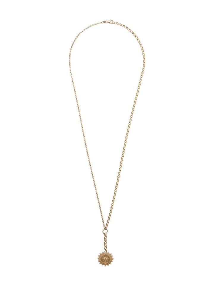 Foundrae 18kt Yellow Gold Medium Belcher Course Correction Necklace
