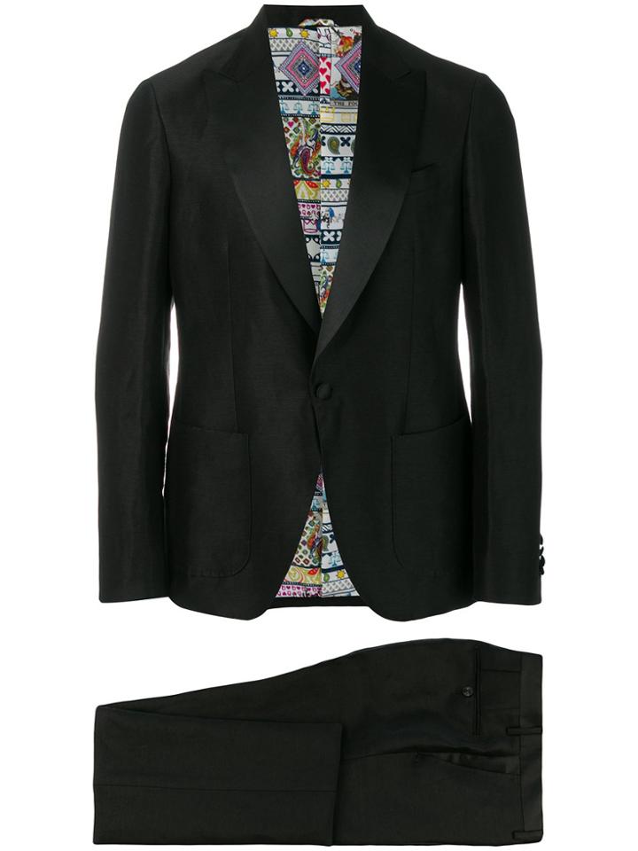 Etro Two Piece Dinner Suit - Black