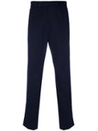 Gucci - Web Trim Chino Trousers - Men - Cotton - 58, Blue, Cotton