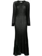 Loewe Ribbed Dress - Black