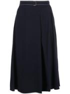 Marni Belted Waist Skirt - Black