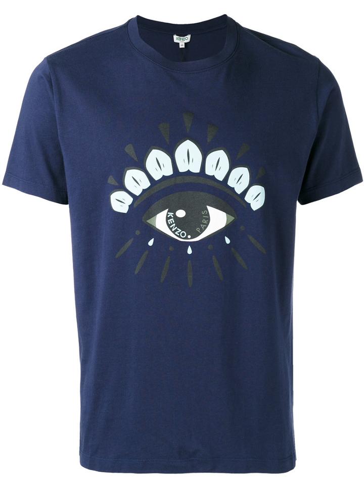 Kenzo - Eye T-shirt - Men - Cotton - Xl, Blue, Cotton