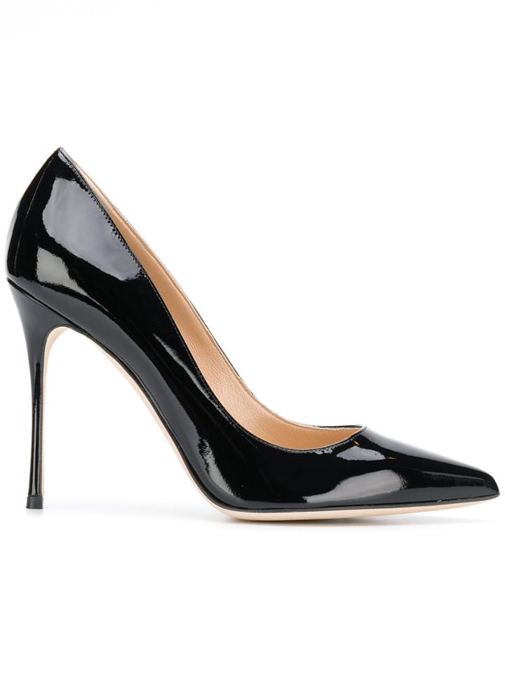 Sergio Rossi Classic Pointed Pumps - Black