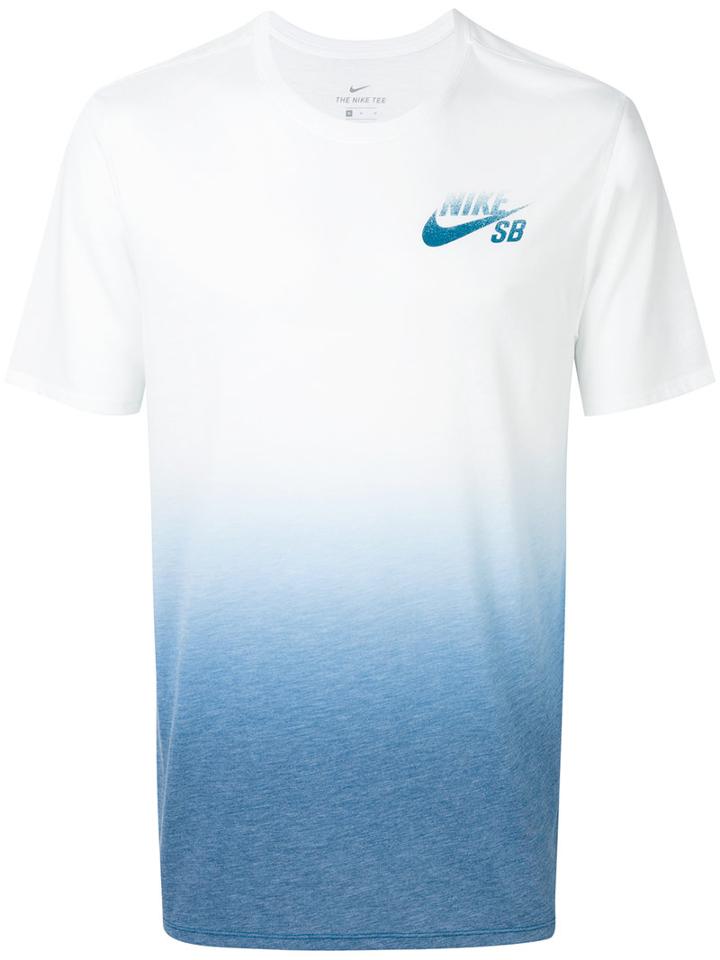Nike - Sb Gradient T-shirt - Men - Cotton/polyester/viscose - S, White, Cotton/polyester/viscose