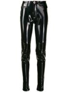 Philipp Plein Skinny Biker Trousers - Black