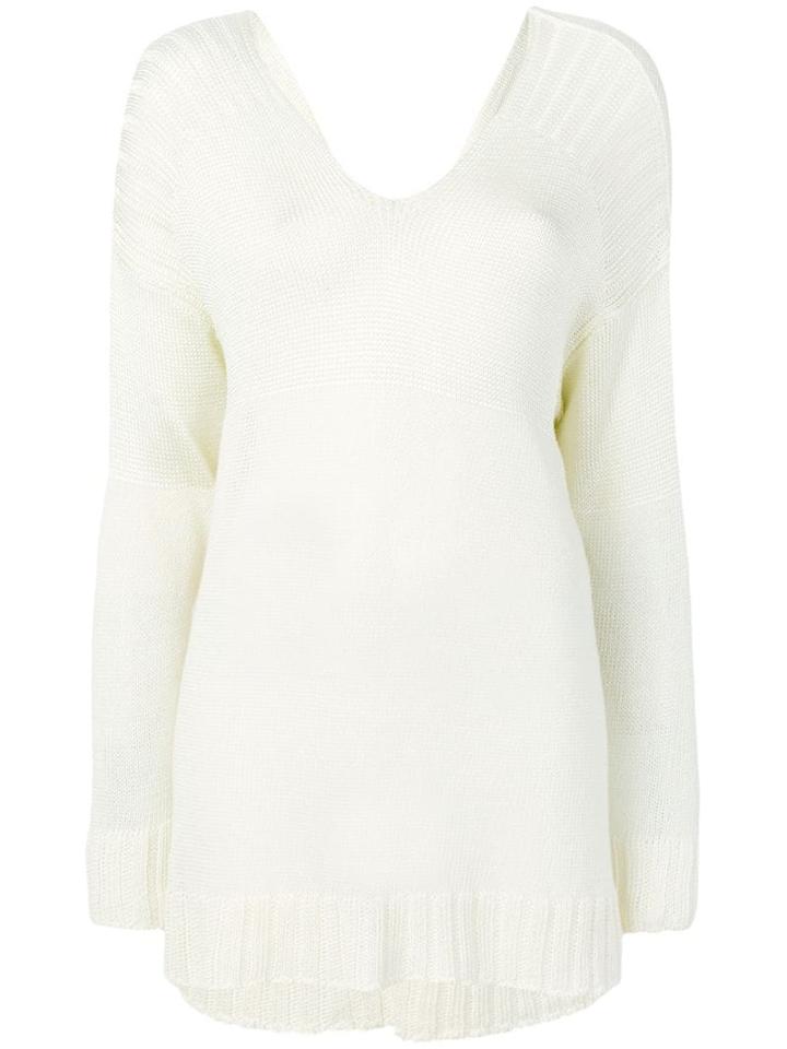 Jean Paul Gaultier Pre-owned Open Back Jumper - White