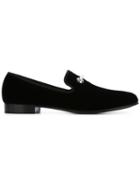 Giuseppe Zanotti Design Velvet Loafers
