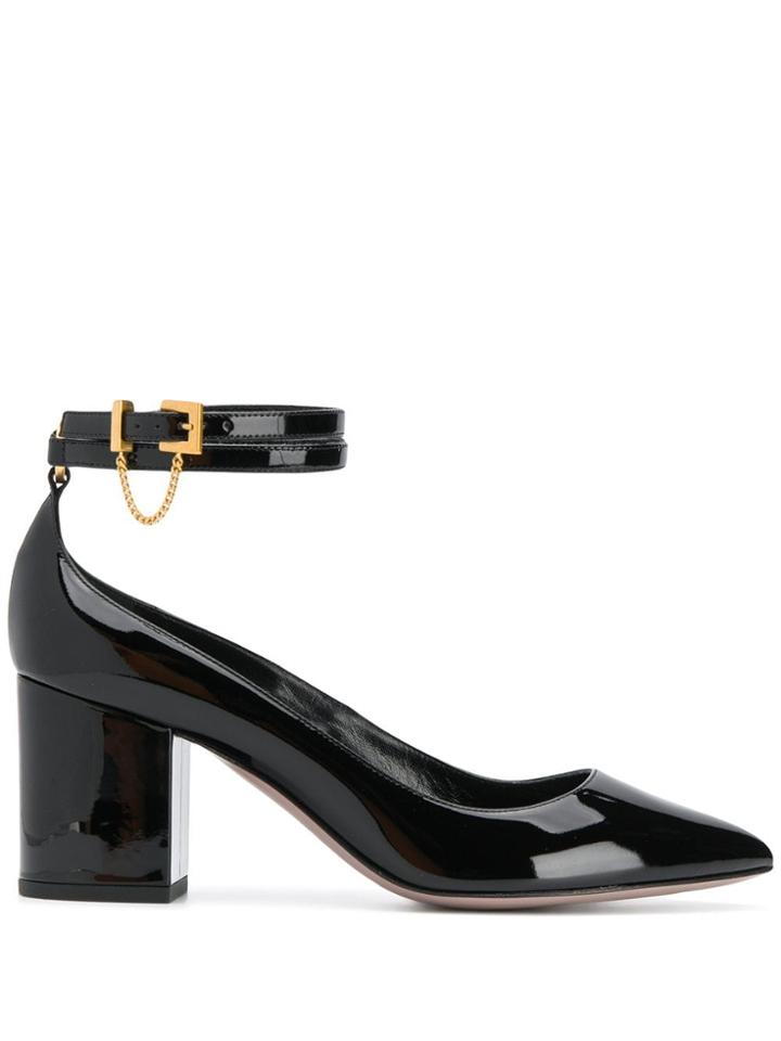 Valentino Valentino Garavani Double Ankle Strap Pumps - Black