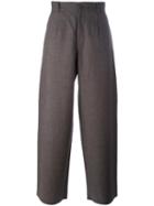 Dolce & Gabbana Vintage Wide Leg Trousers, Men's, Size: 50, Brown