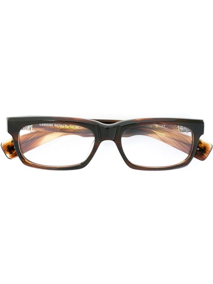 Chrome Hearts 'splat' Glasses