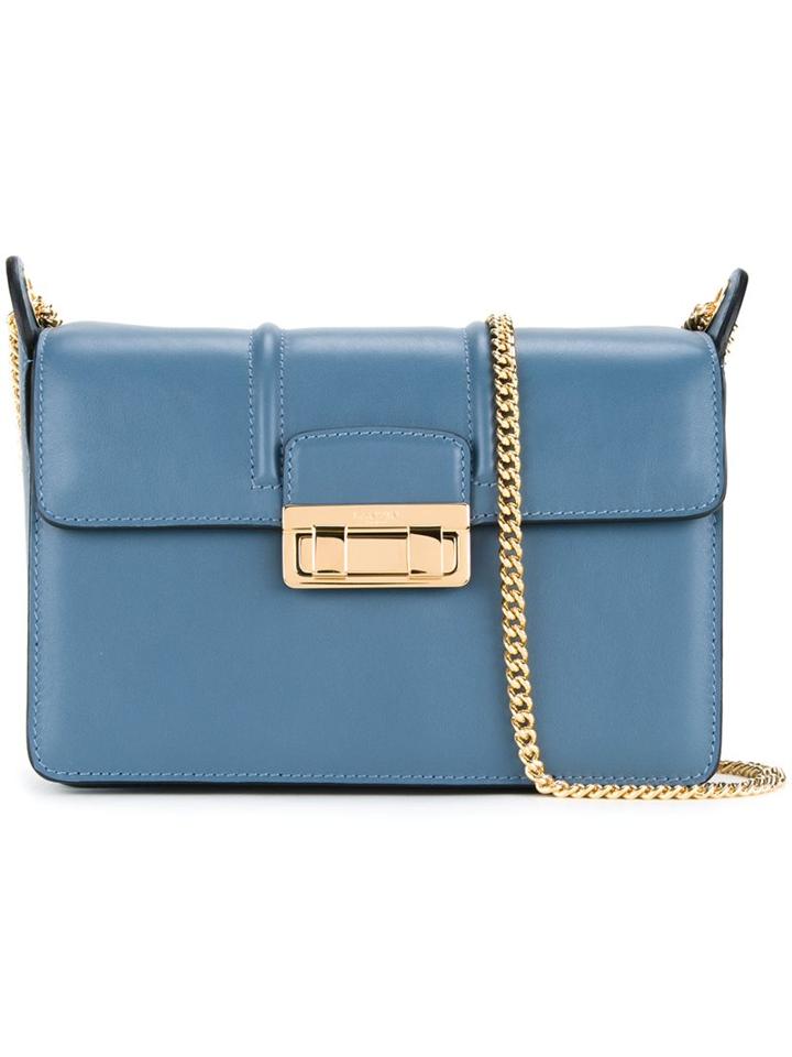 Lanvin Small 'jiji' Shoulder Bag, Women's, Blue
