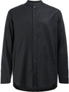 L'eclaireur Hoffman Long Sleeve Shirt, Men's, Size: Small, Black, Cotton