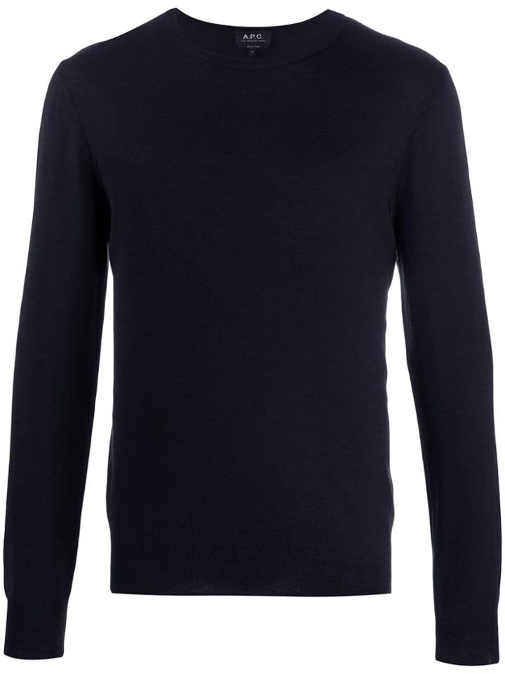 A.p.c. Achille Sweater - Blue