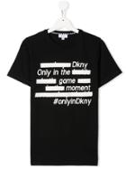 Dkny Kids Graphic T-shirt - Black