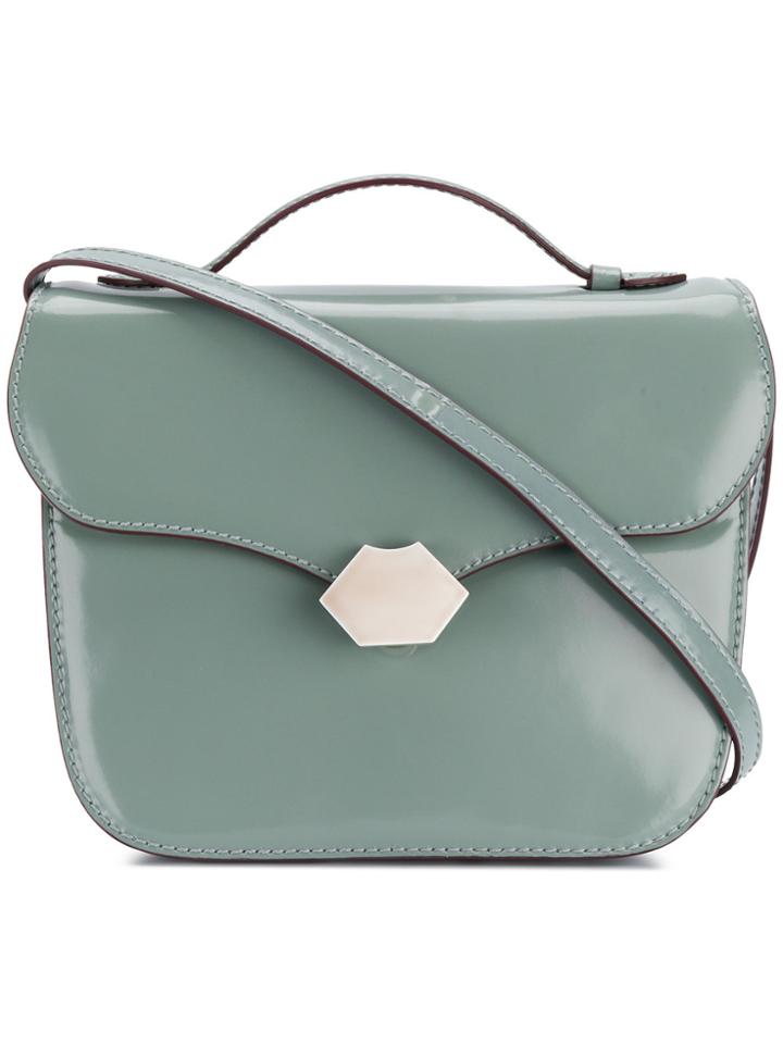 Marni Pois Satchel Bag - Blue