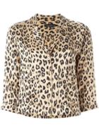 Equipment Kate Moss For Equipment Leopard Print Shirt, Women's, Size: Xs, Nude/neutrals, Silk
