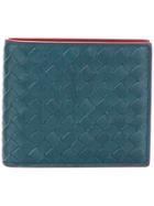 Bottega Veneta Portafoglio Intrecciato Vn/nap - Blue