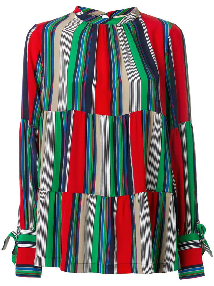 Erika Cavallini Striped Blouse - Multicolour