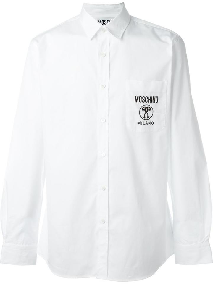 Moschino Printed Pocket Shirt