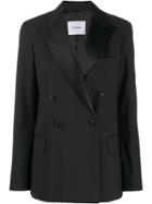 Dondup Relaxed Fit Tuxedo Jacket - Black