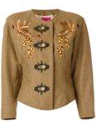 Christian Lacroix Vintage Embroidered Jacket - Brown