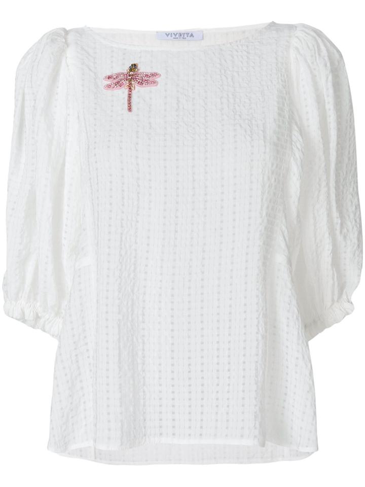 Vivetta Loose Fit Blouse - White