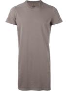 Rick Owens Drkshdw Long Length T-shirt, Men's, Size: Small, Grey, Cotton