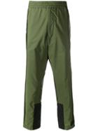 Prada Technical Cropped Trousers - Green