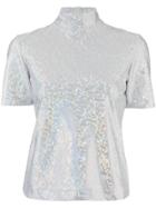 Saks Potts Fluorescent T-shirt - Silver