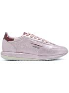 Ghoud Low Top Logo Sneakers - Pink & Purple