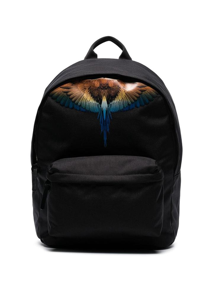 Marcelo Burlon County Of Milan Multicoloured Wings Print Backpack -