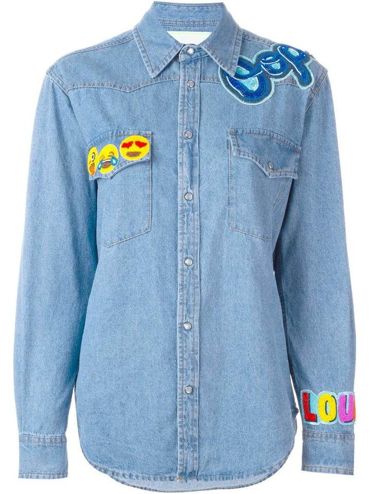 Ava Adore 'innocent' Denim Shirt