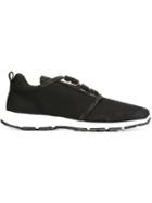 Dsquared2 Marte Run Sneakers, Men's, Size: 44, Black, Leather/nylon/rubber
