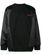Adidas Originals By Alexander Wang Contrast Logo Sweatshirt - Black