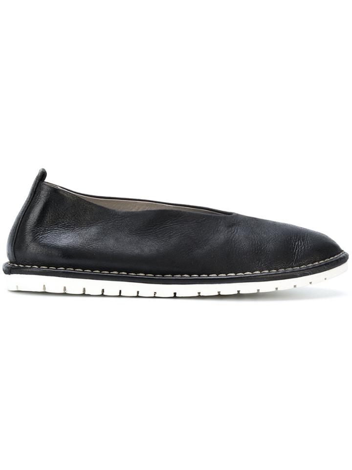 Marsèll Contrast Sole Slippers - Black