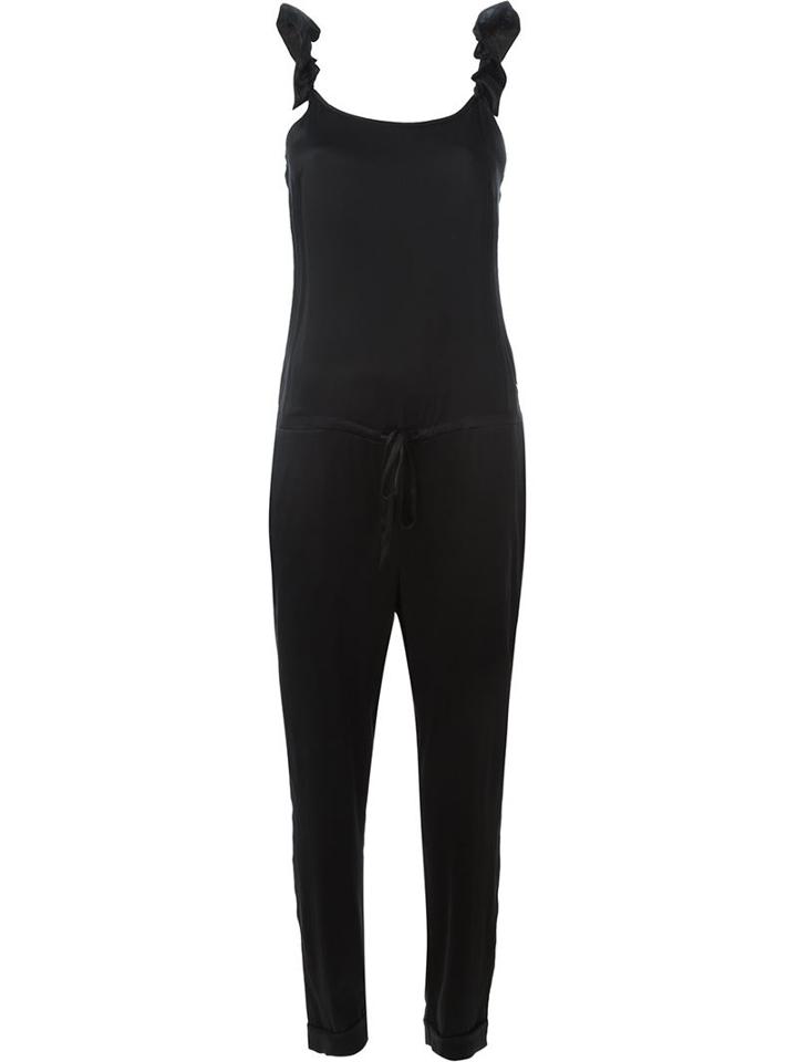 P.a.r.o.s.h. Safira Jumpsuit, Women's, Size: L, Black, Silk/spandex/elastane