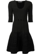 Roland Mouret 'crowne' Dress, Women's, Size: Medium, Black, Viscose/polyamide/polyester/spandex/elastane
