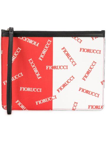 Fiorucci Two-tone Logo Pouch - Red