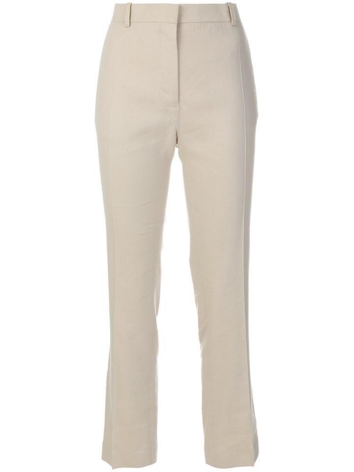 Joseph Slim Fit Trousers - Nude & Neutrals