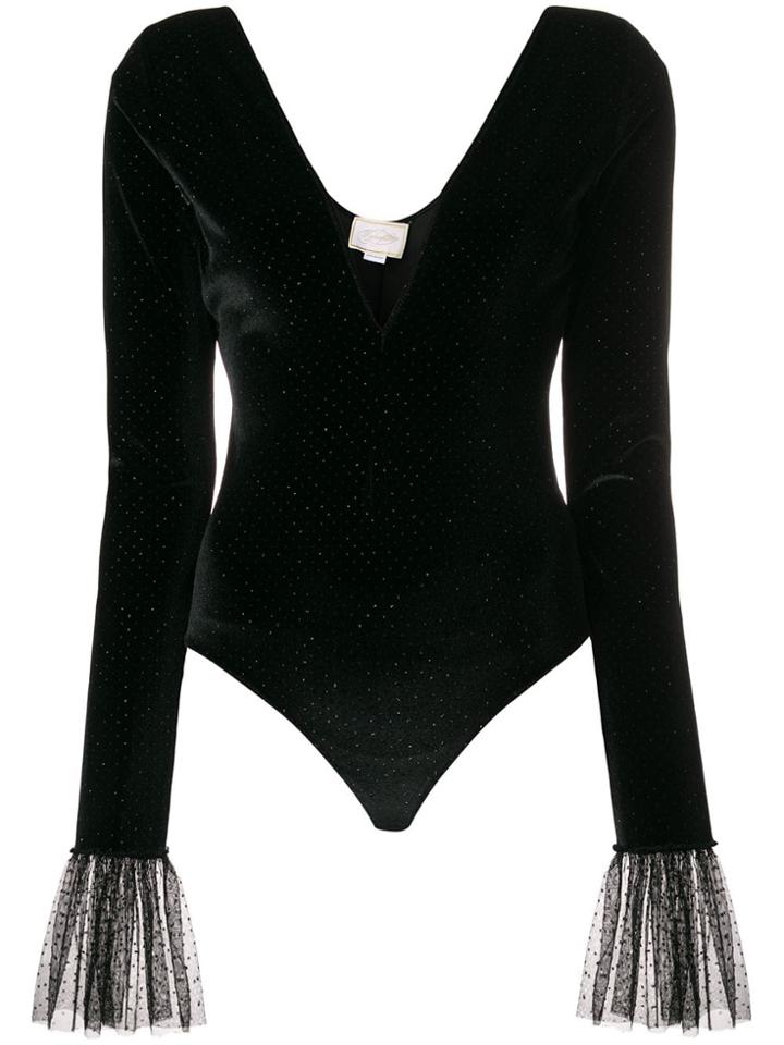 Redemption Deep V-neck Body - Black