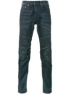 Neil Barrett - Skinny Biker Jeans - Men - Cotton/spandex/elastane - 36, Blue, Cotton/spandex/elastane