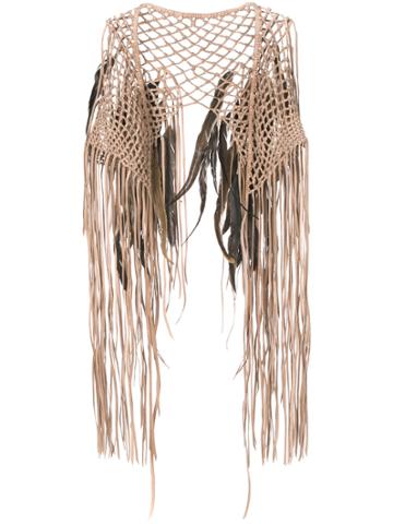 Caravana Coyopa Pluma Vest - Brown