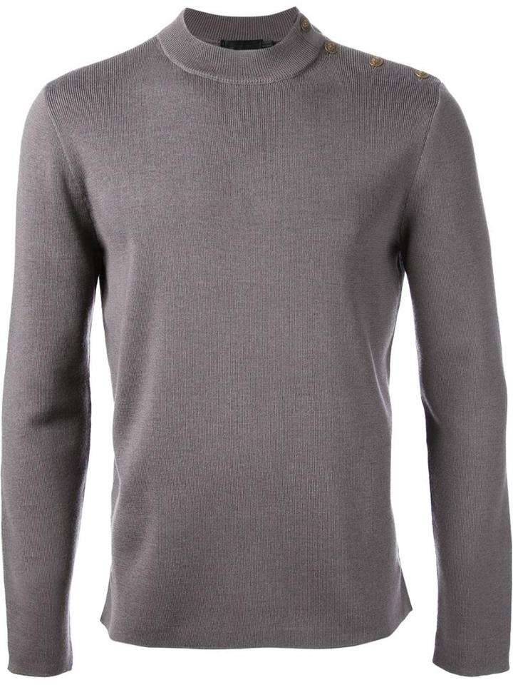 Alexander Mcqueen Ribbed Sweater